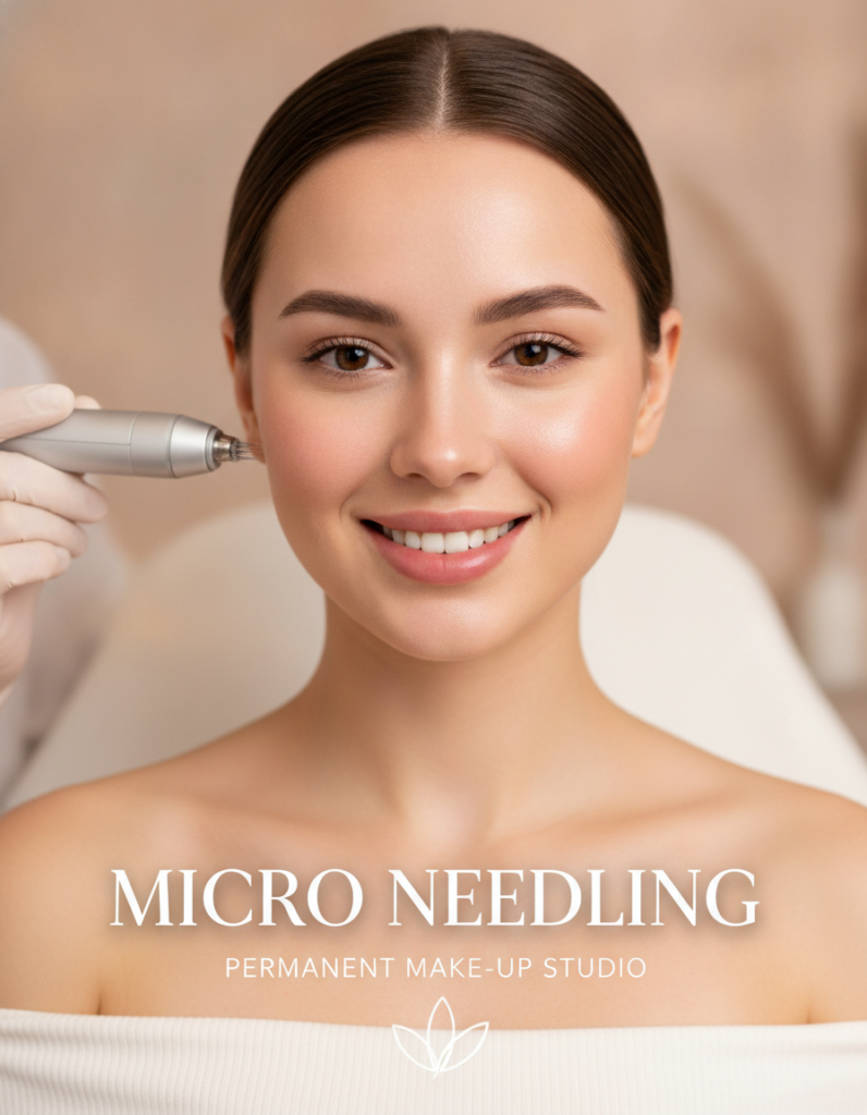 Microneedling Behandlungszonen bei La Vue Beauty